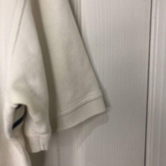 Tommy Hilfiger white shirt sleeve two button polo shirt, size medium - Picture 11 of 11